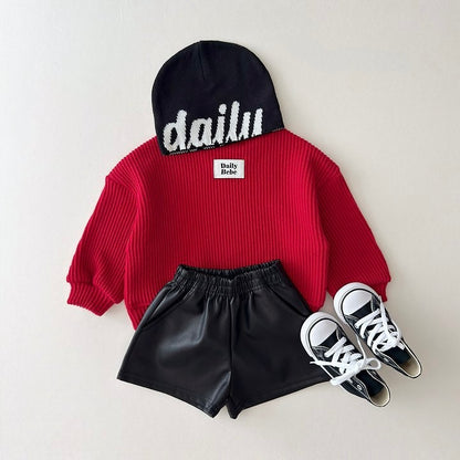 [PRE-ORDER] Ribbed chunky sweatshirt