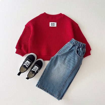 [PRE-ORDER] Ribbed chunky sweatshirt