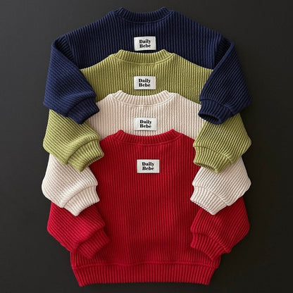 [PRE-ORDER] Ribbed chunky sweatshirt