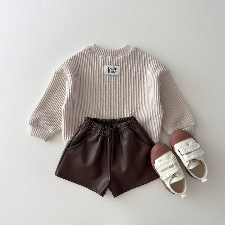 [PRE-ORDER] Leather Shorts