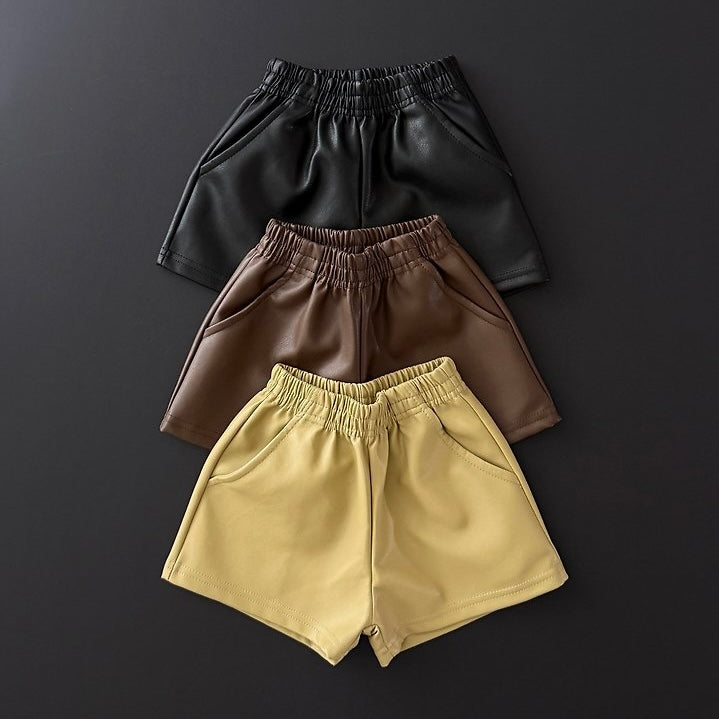 [PRE-ORDER] Leather Shorts