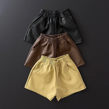 [PRE-ORDER] Leather Shorts
