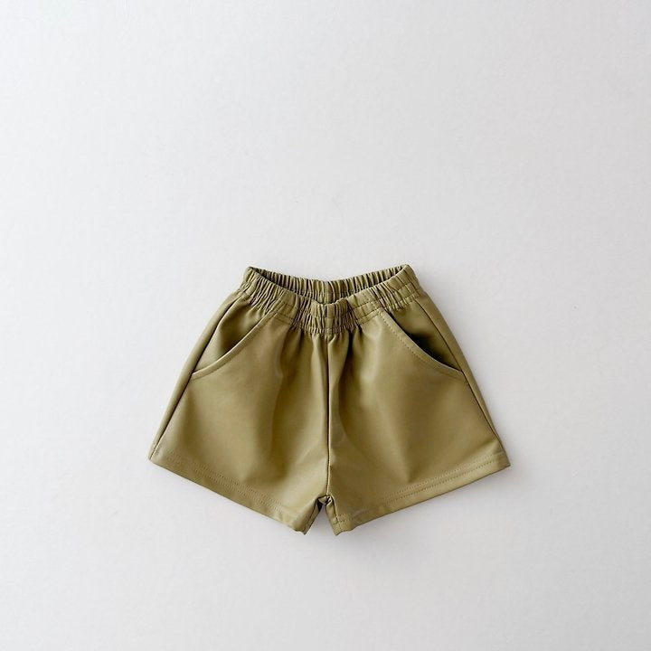 [PRE-ORDER] Leather Shorts