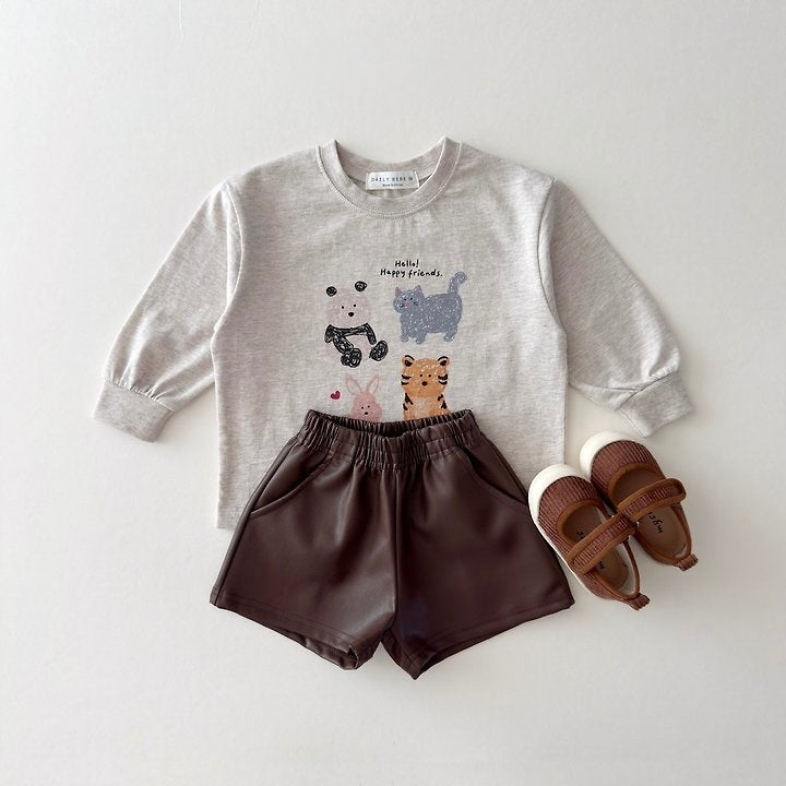 [PRE-ORDER] Leather Shorts