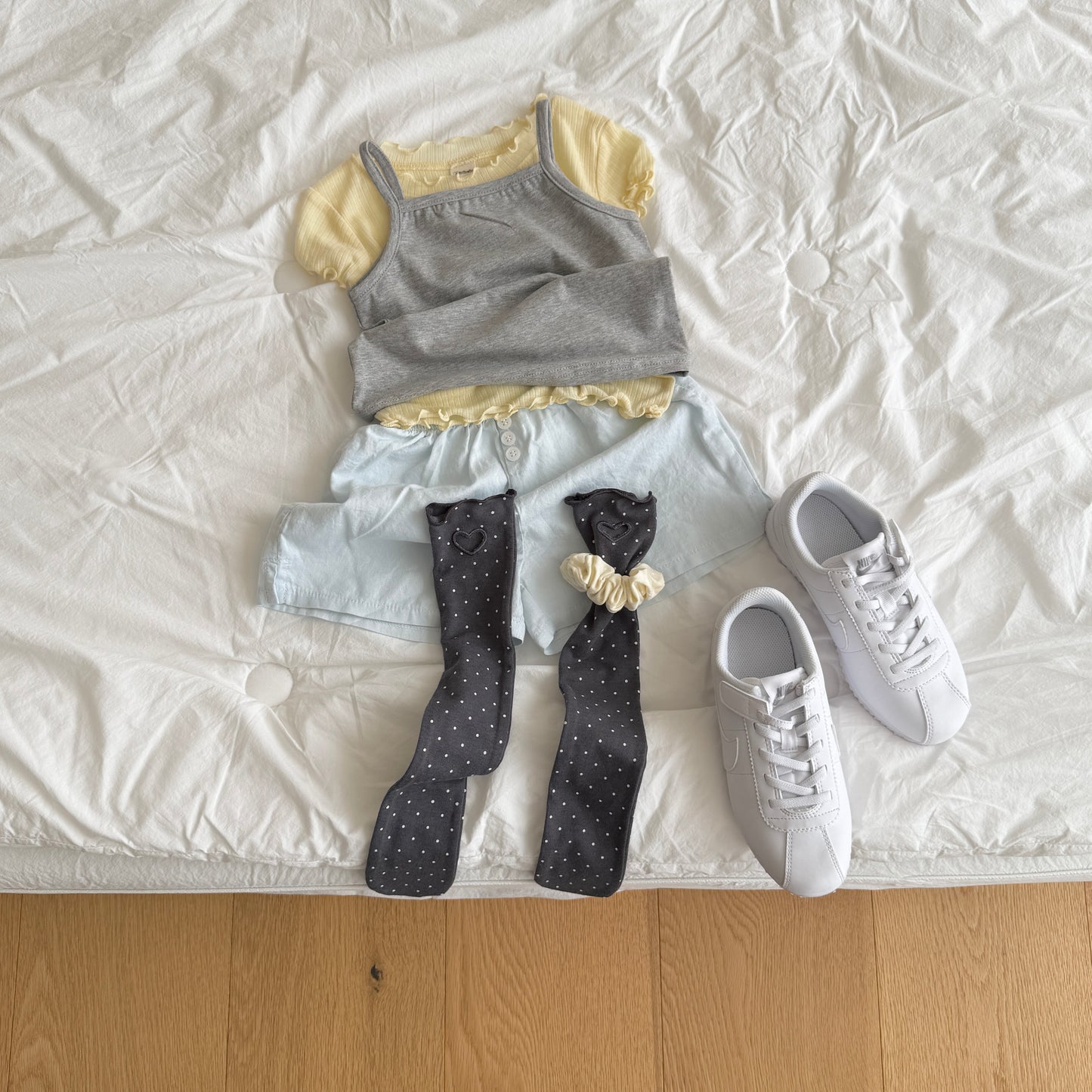 [PRE-ORDER] Sleeveless top 1+1 set