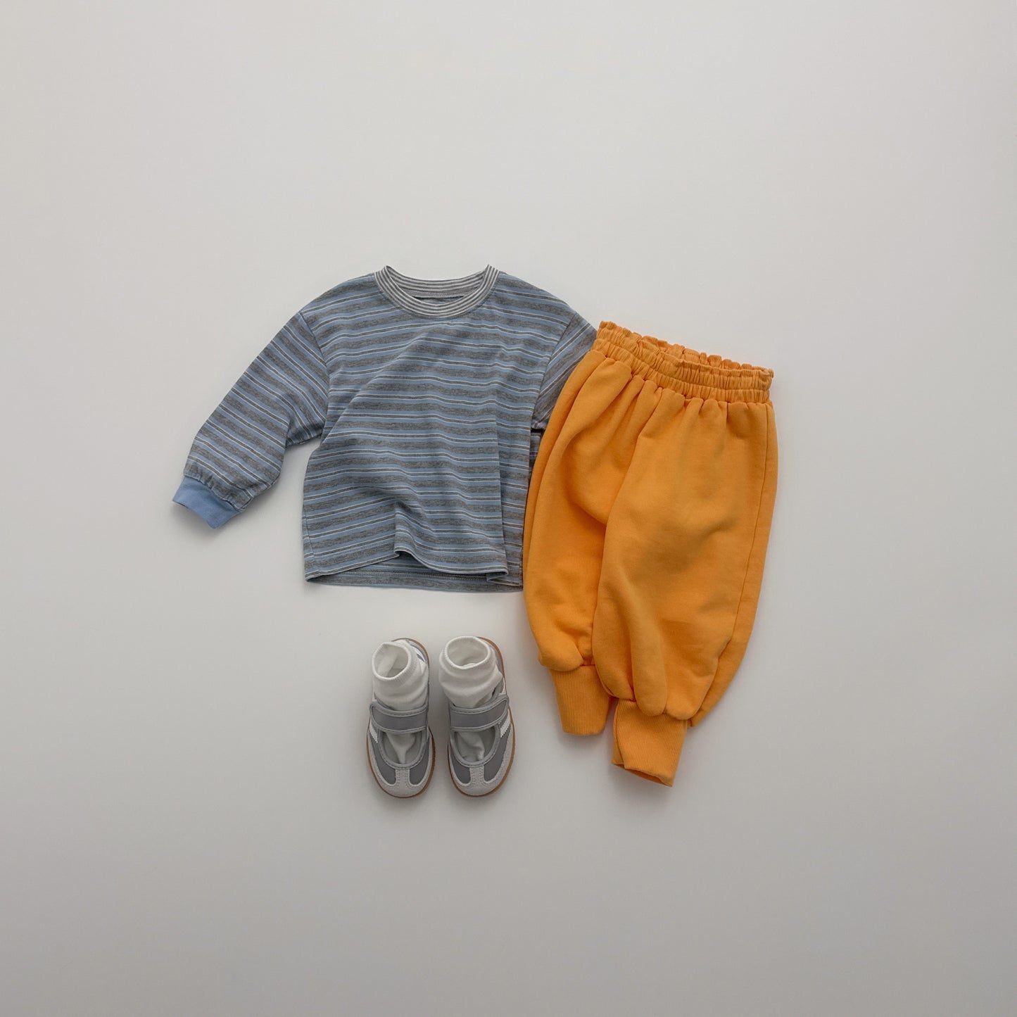 [PRE-ORDER] Double Stripe  Long Sleeve Tee