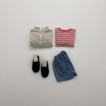[PRE-ORDER] Double Stripe  Long Sleeve Tee