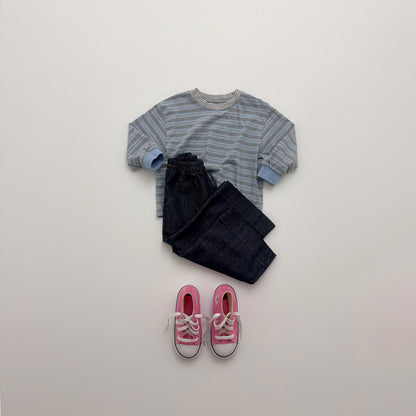 [PRE-ORDER] Double Stripe  Long Sleeve Tee