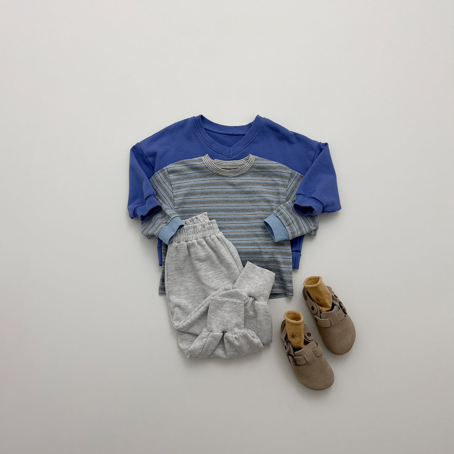 [PRE-ORDER] Double Stripe  Long Sleeve Tee