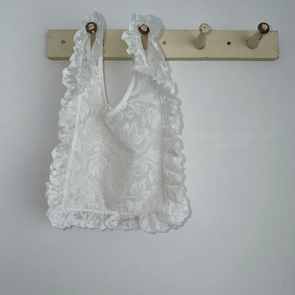 [PRE-ORDER] Sweet lace frill bag