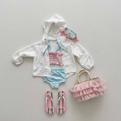 [PRE-ORDER] Lily Gingham Swim Set