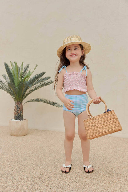 [PRE-ORDER] Lily Gingham Swim Set