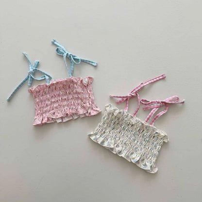[PRE-ORDER] Lily Gingham Swim Set