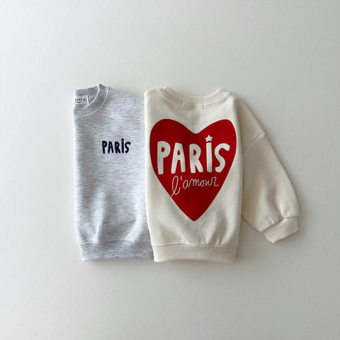 [PRE-ORDER] Paris heart sweatshirt