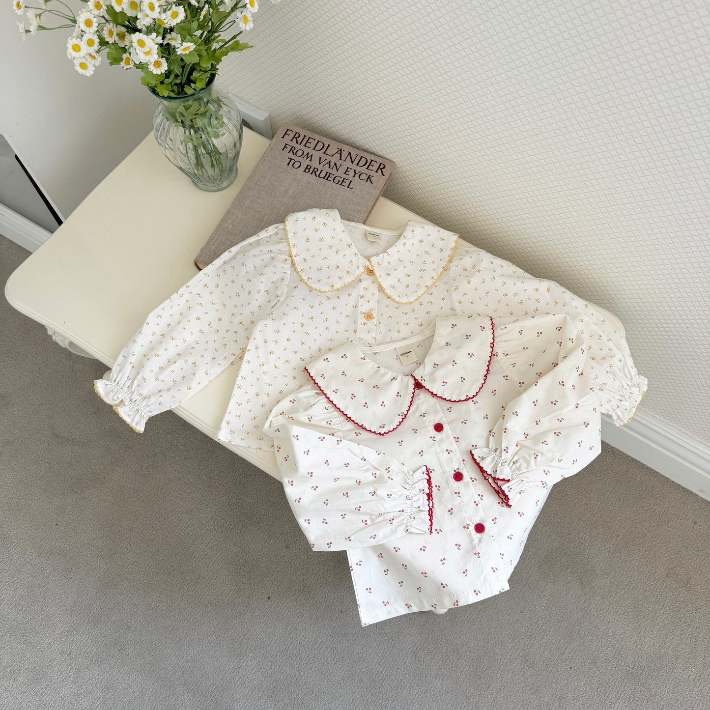 [PRE-ORDER] Spring collared blouse