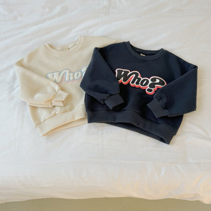 [PRE-ORDER] Who sweatshirt