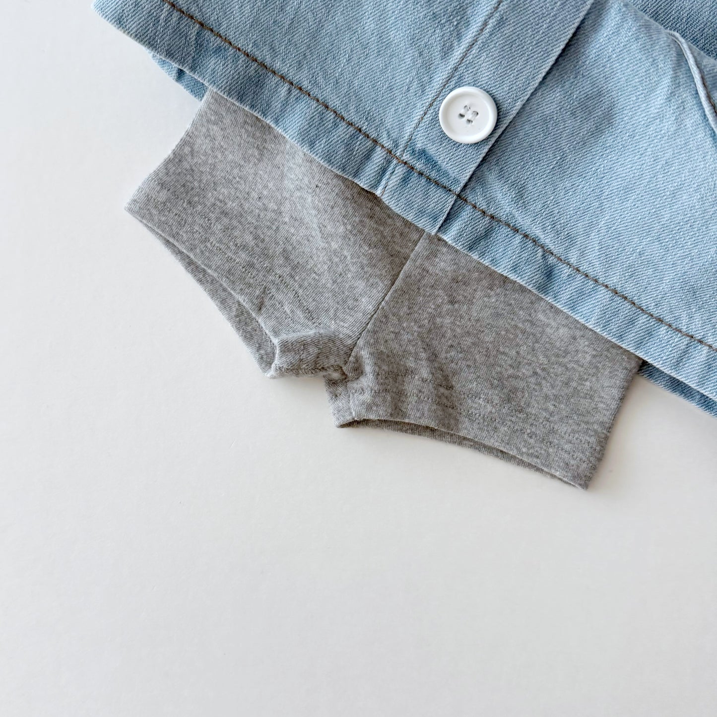 [PRE-ORDER] Heart denim skirt