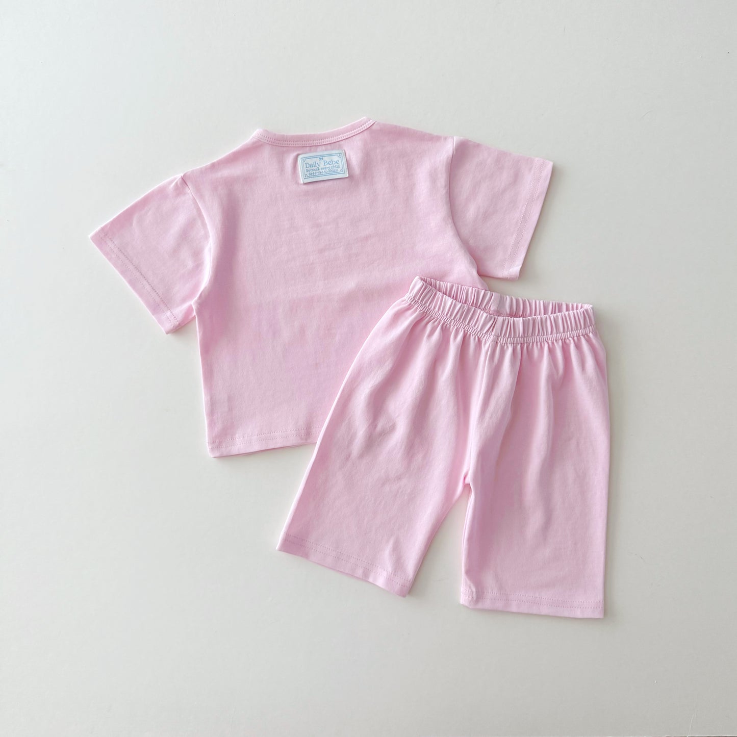 The cozy PJ set [blue, pink]
