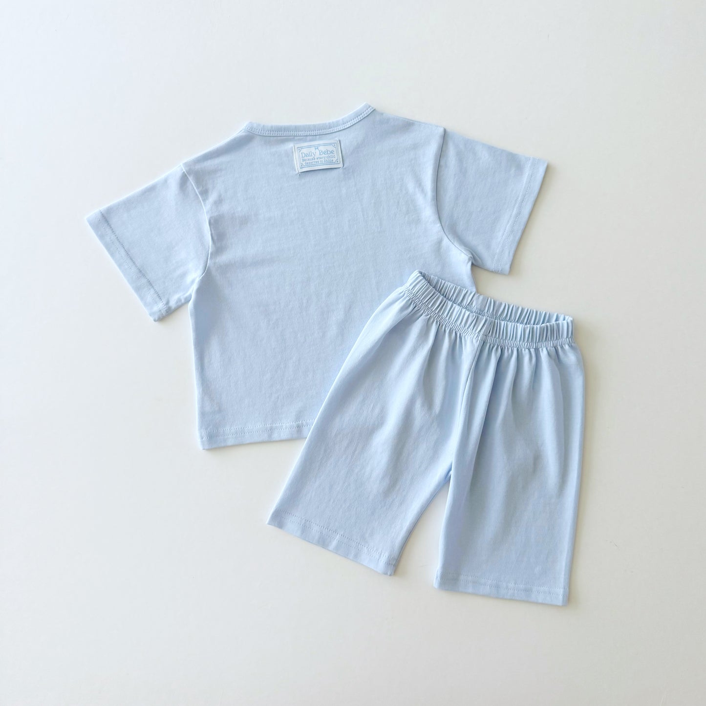 The cozy PJ set [blue, pink]