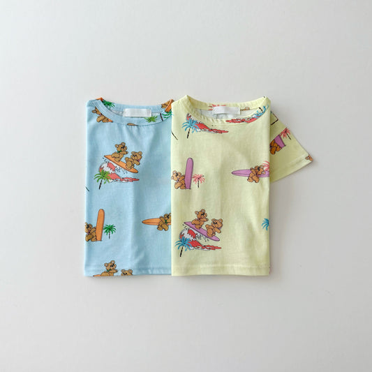 [PRE-ORDER] Palm tree bear t-shirt