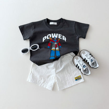 Power robot t-shirt [ivory XL]