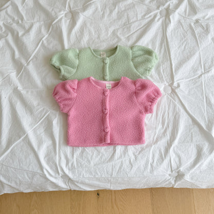 [PRE-ORDER] Macaron Half Cardigan