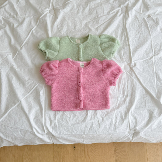 [PRE-ORDER] Macaron Half Cardigan