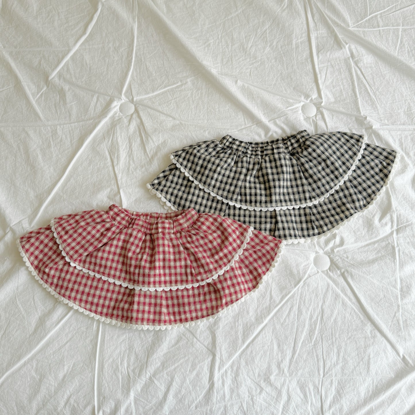 [PRE-ORDER] Cozy Check Skirt