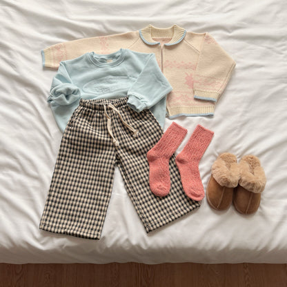 [PRE-ORDER] Bunny Nordic Knit Zip-up