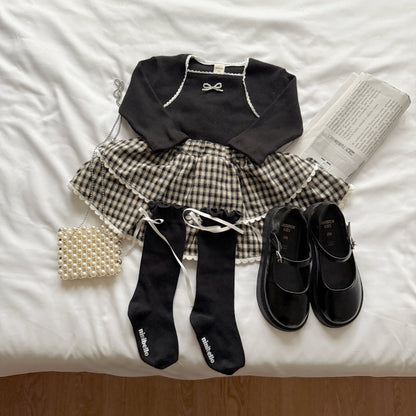 [PRE-ORDER] Cozy Check Skirt