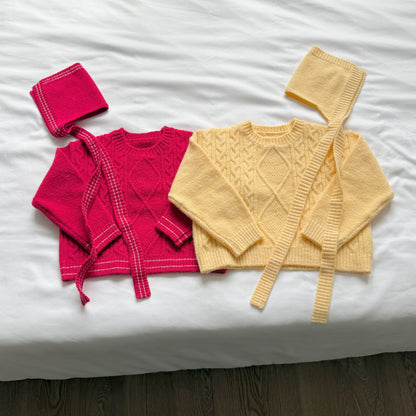 [PRE-ORDER] Chacha Cape Knit Set