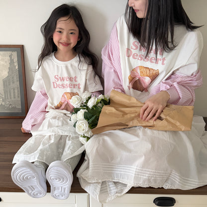 [PRÉCOMMANDE] T-shirt manches courtes Dessert (Maman & moi)