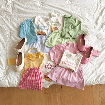 [PRÉCOMMANDE] T-shirt manches courtes Dessert (Maman & moi)
