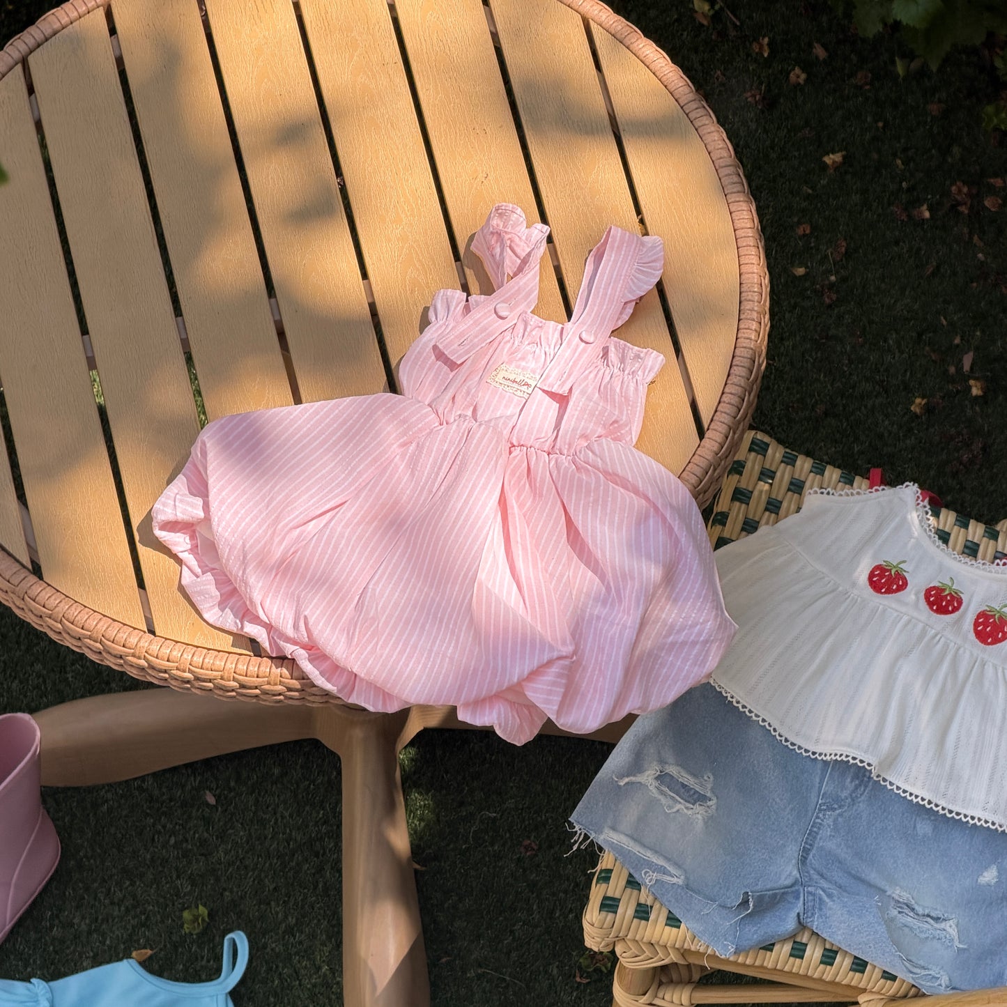 [PRE-ORDER] Picnic overall dress