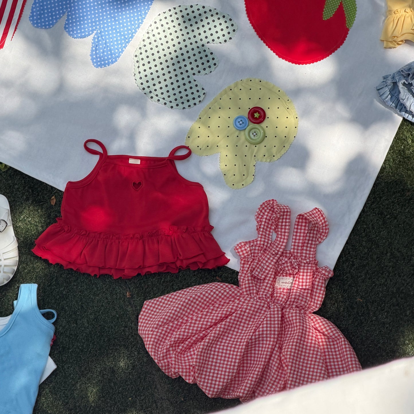 [PRE-ORDER] Picnic overall dress