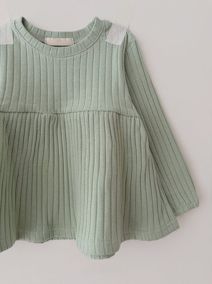 [PRE-ORDER] Mood Ribbed Blouse