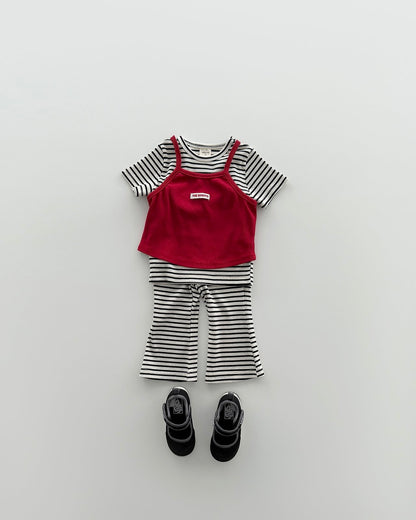 [PRE-ORDER] Ribbed layered tank top