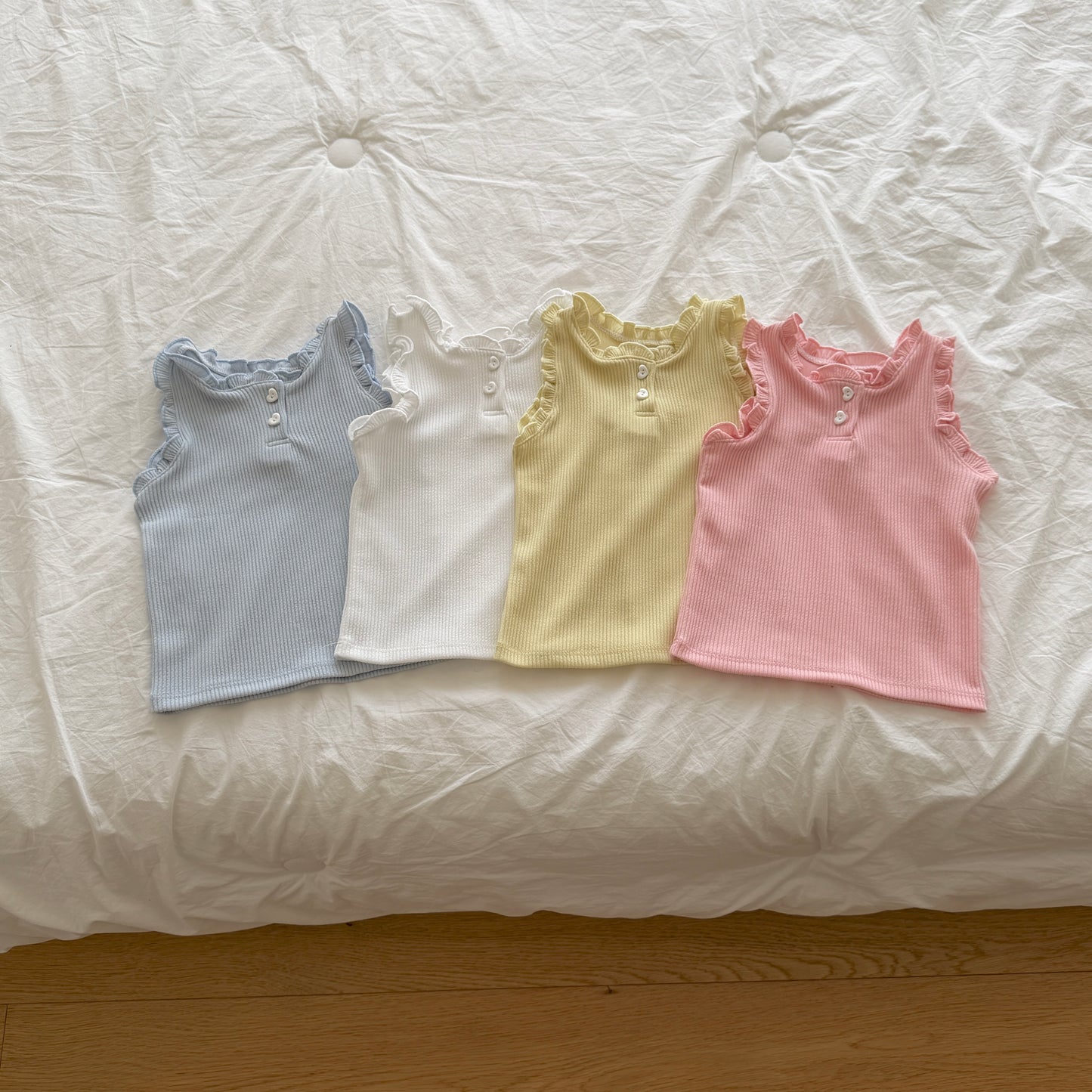 [PRE-ORDER] Romi frilly sleeveless top