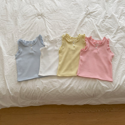 [PRE-ORDER] Romi frilly sleeveless top