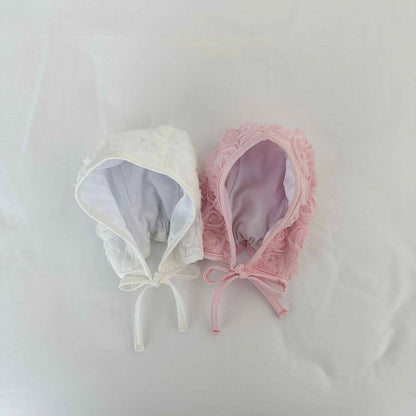 [PRE-ORDER] Rose lace swim hat