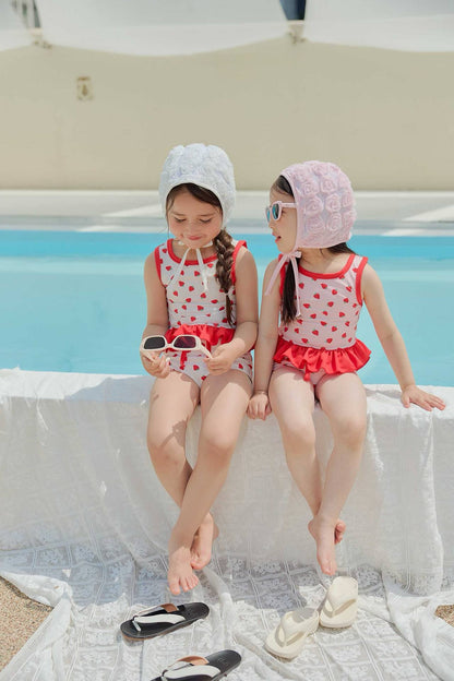 [PRE-ORDER] Rose lace swim hat