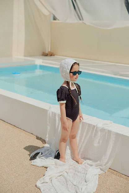 [PRE-ORDER] Rose lace swim hat