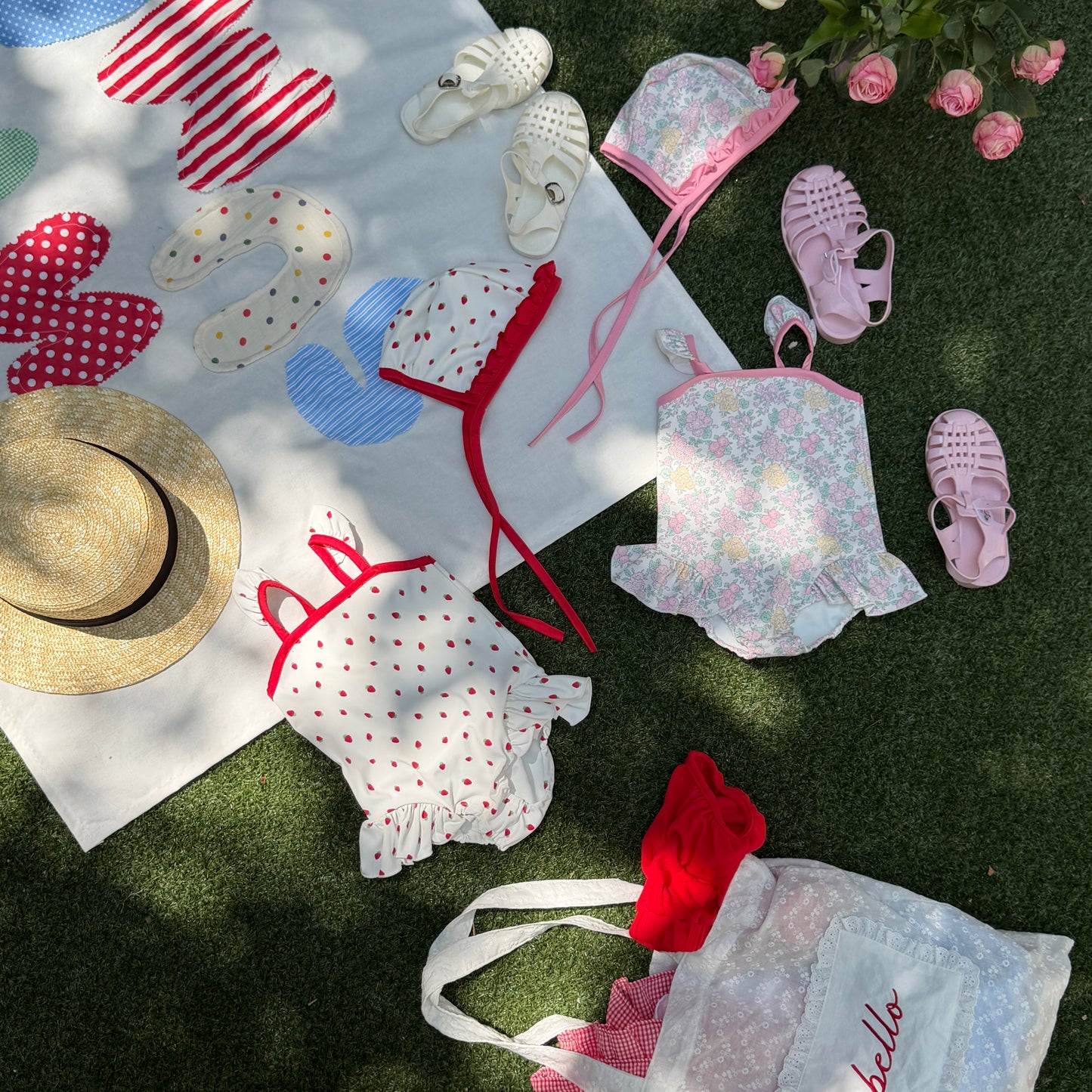 [PRE-ORDER] Rosy berry Swimwear
