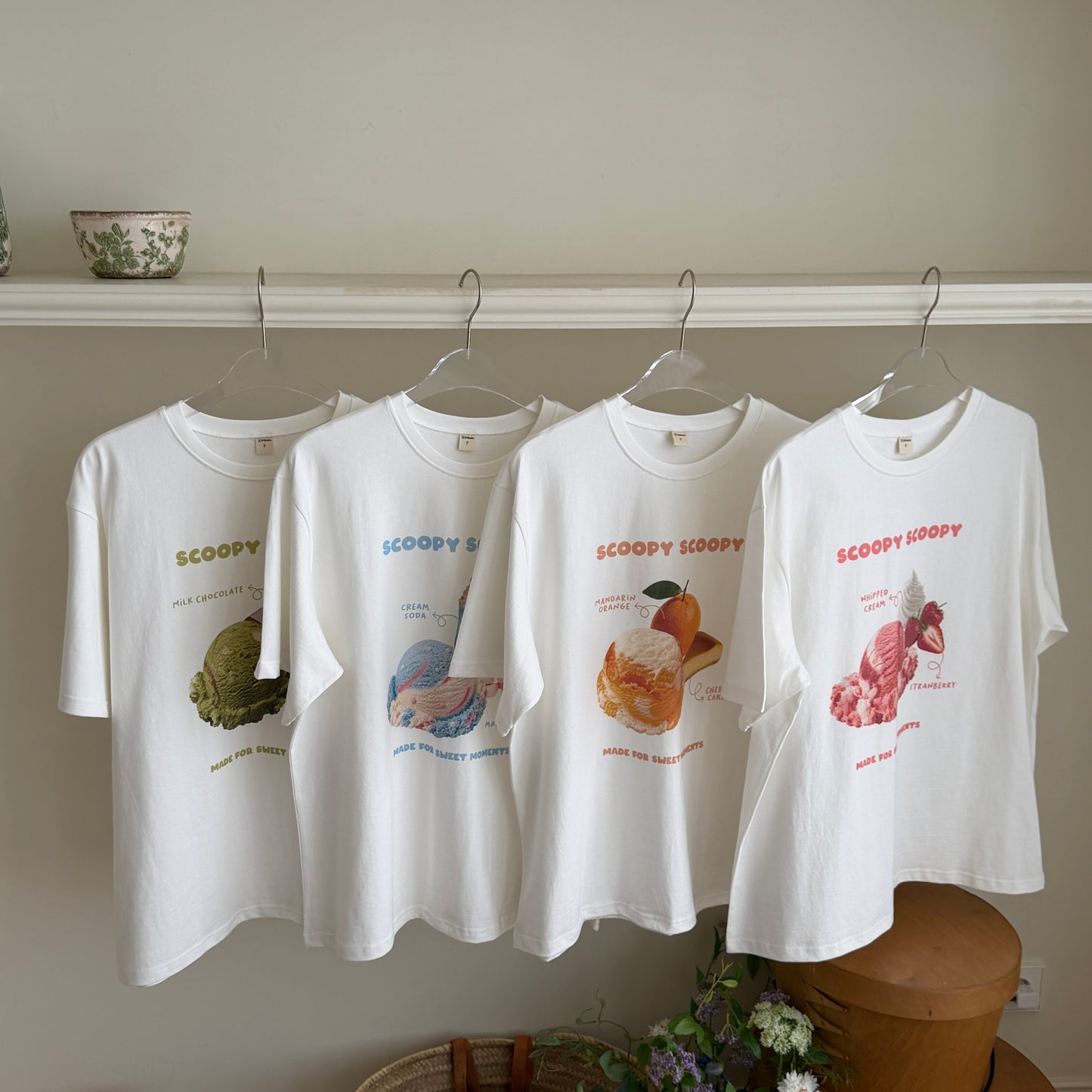 [PRE-ORDER] Scoop Scoop short-sleeve t-shirt