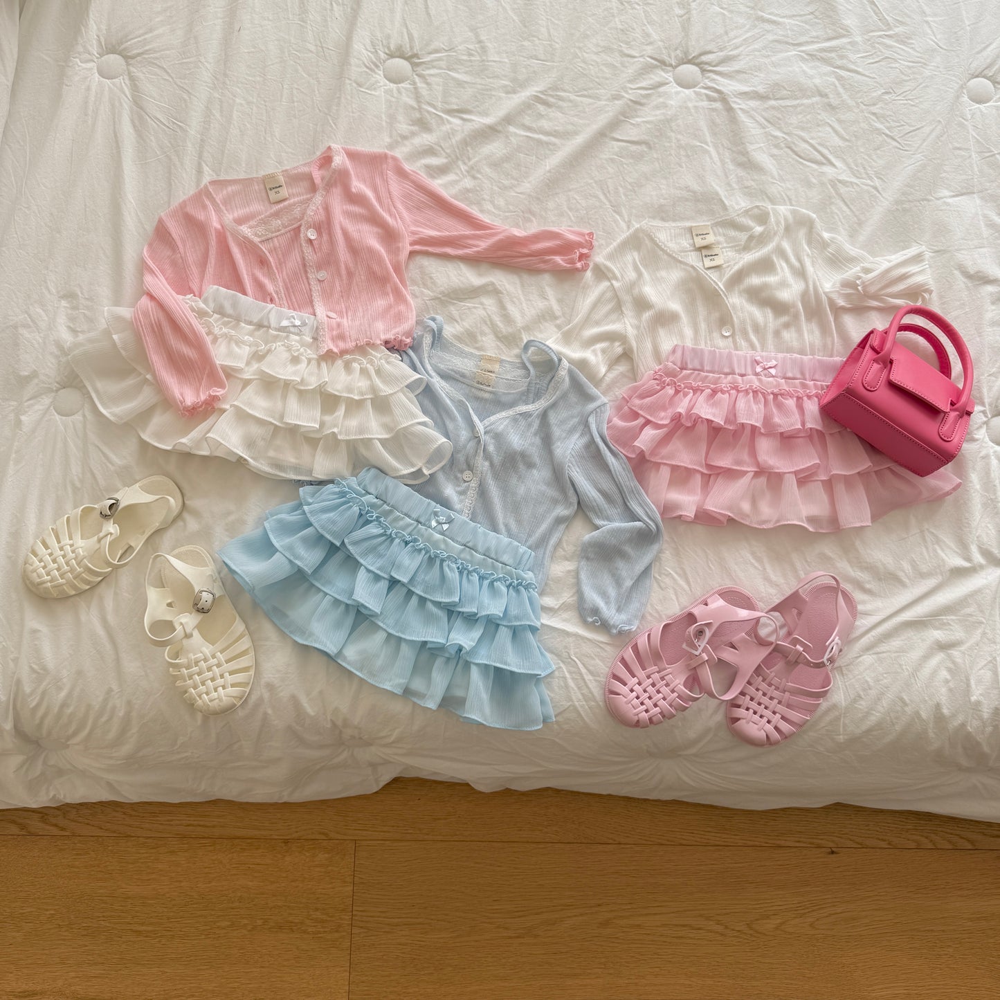 [PRE-ORDER] Sherbet Sleeveless Cardigan Set