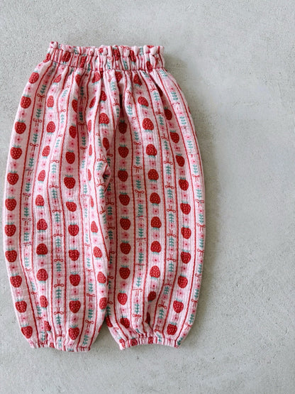 [PRE-ORDER] Strawberry Sausage Pants