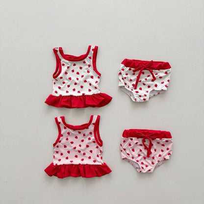 [PRE-ORDER] Strawberry Swim Set