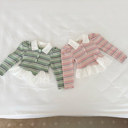 [PRE-ORDER] Unblanced Frill Collar Shirt