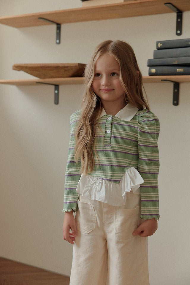 [PRE-ORDER] Unblanced Frill Collar Shirt