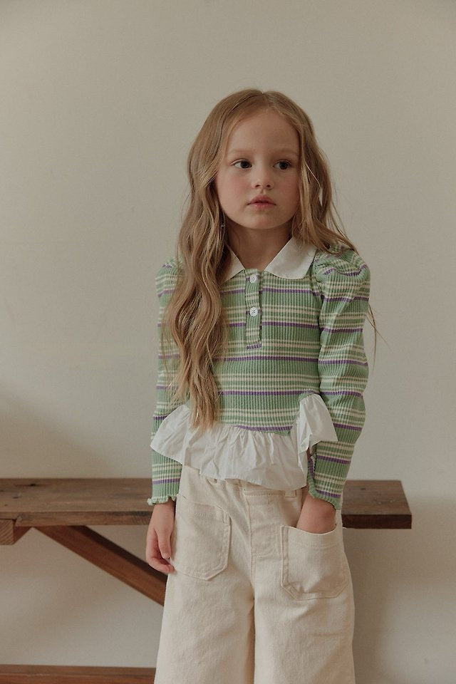 [PRE-ORDER] Unblanced Frill Collar Shirt